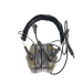 Тактические наушники EARMOR M32 с универсальным креплением Олива