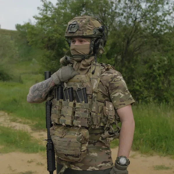 Плитоноска Kiborg GU gen.2 + 8 подсумков мультикам
