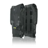 Подсумок под 2 магазина Kiborg GU Double Mag Pouch Черный мультикам