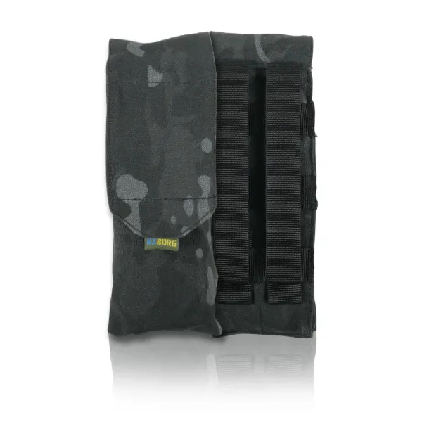 Подсумок под 2 магазина Kiborg GU Double Mag Pouch Черный мультикам