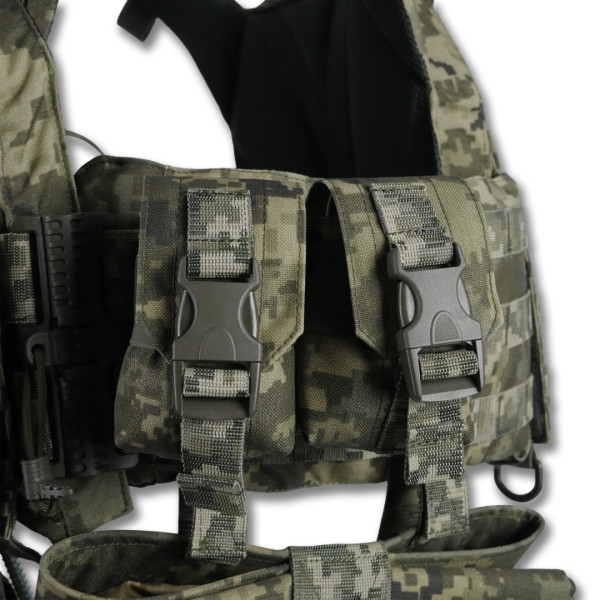 Плитоноска Kiborg GU gen.2 + 8 подсумков пиксель