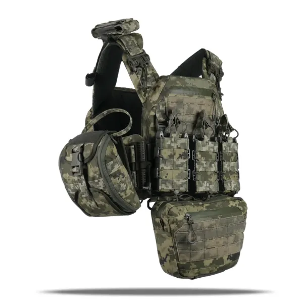 Плитоноска Kiborg GU gen.2 + 8 подсумков пиксель