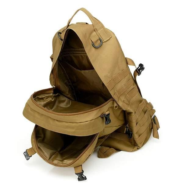 Тактический рюкзак Molle Assault 55л + (3 органайзера) Койот