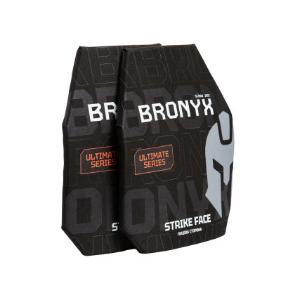 Бронеплиты 5-го класса Ultimate BRONYX (НВМПЭ + B₄C) (2 шт.)