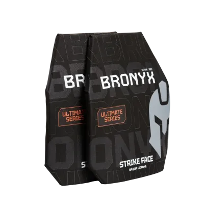 Бронеплиты 5-го класса Ultimate BRONYX (НВМПЭ + B₄C) (2 шт.)