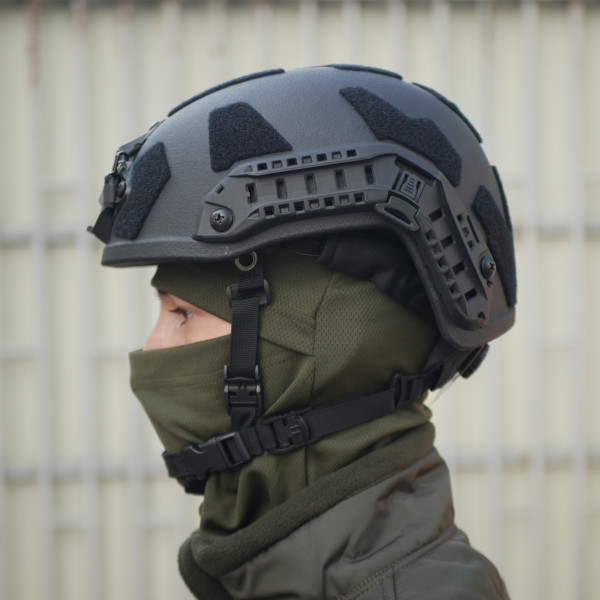 Баллистический шлем Черный (L) FAST PE GEN III AGGRESSIVE