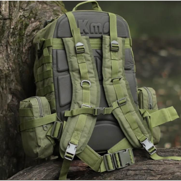 Тактический рюкзак Molle Assault 55л + (3 органайзера) Олива