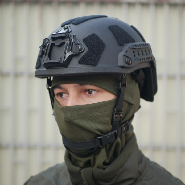 Баллистический шлем Черный (L) FAST PE GEN III AGGRESSIVE