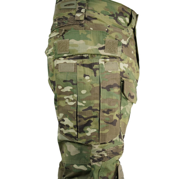 Брюки с наколенниками Kalista Military Full-Pro из рип-стопа, мультикам