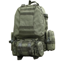 Тактический рюкзак Molle Assault 55л + (3 органайзера) Олива