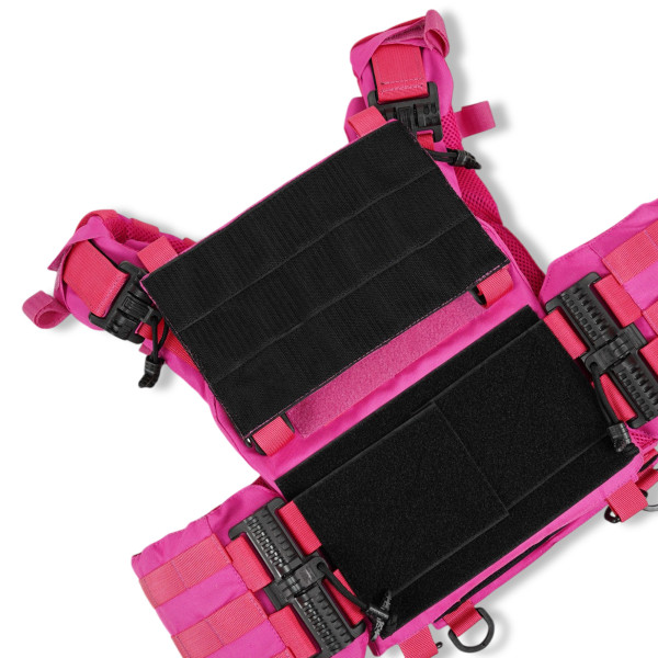 Плитоноска Kiborg GU Gen.2 розовая с системой MOLLE, бронежилет под плиты