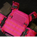 Плитоноска Kiborg GU Gen.2 розовая с системой MOLLE, бронежилет под плиты