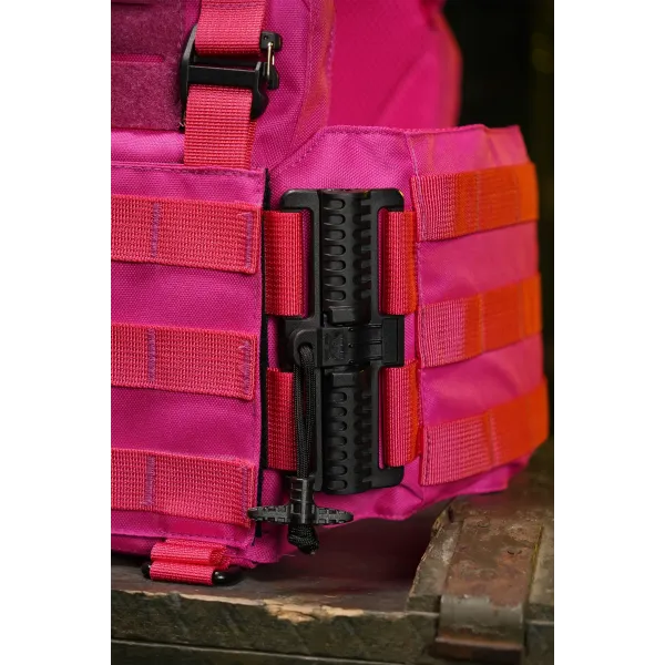 Плитоноска Kiborg GU Gen.2 розовая с системой MOLLE, бронежилет под плиты