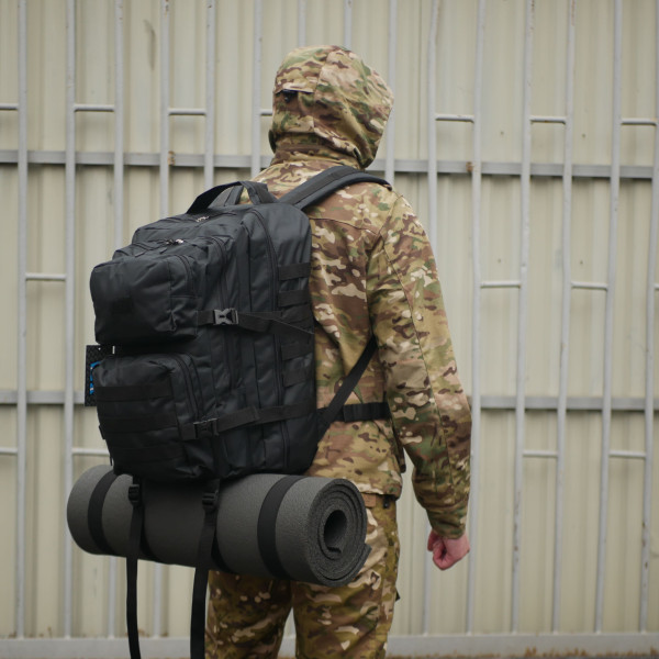 Рюкзак с Molle 40л Чёрный