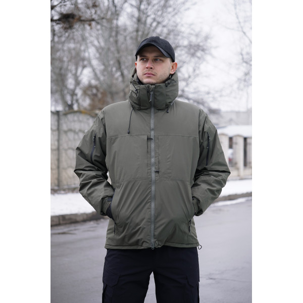 Зимняя утепленная тактическая куртка Archon Husky Extreme Еврозима (хаки)