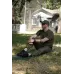 Полевой раскладной каремат олива с наполнителем