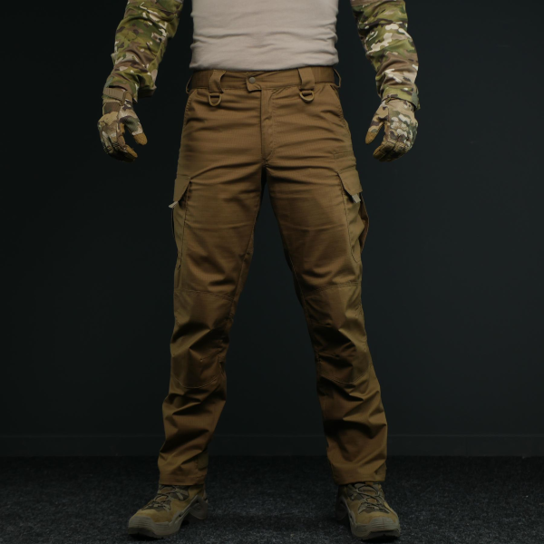 Тактические брюки койот Kiborg Gen.1