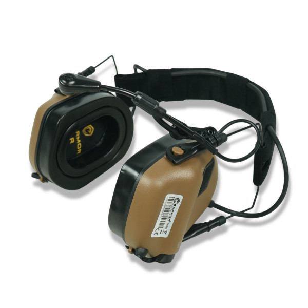 Цифровые активные защитные наушники Earmor M32 PLUS Койот