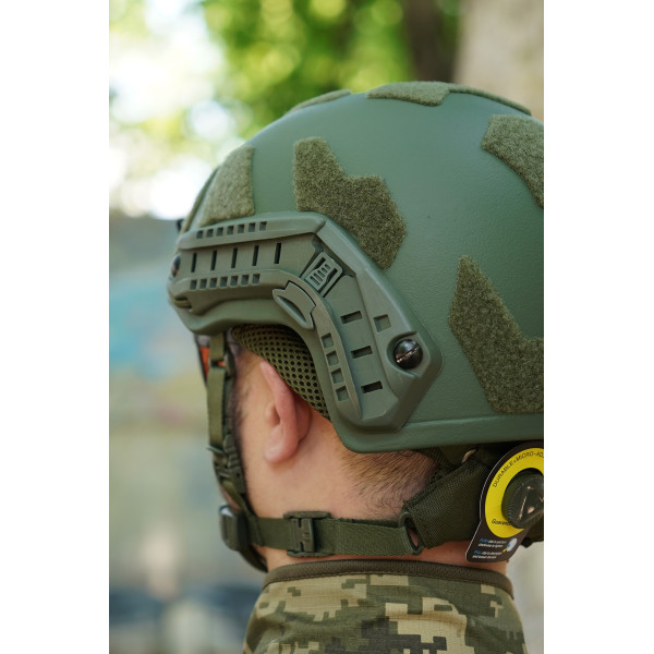 Баллистический шлем Олива (L) FAST PE GEN III AGGRESSIVE
