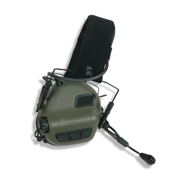 Цифровые активные защитные наушники Earmor M32 PLUS Олива