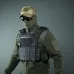 Усиленный подсумок под рацию KIBORG GU Черный