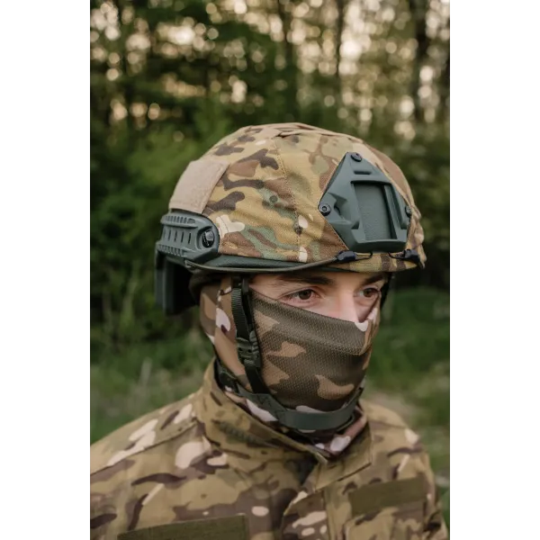 Кавер мультикам Kiborg на шлем FAST-1