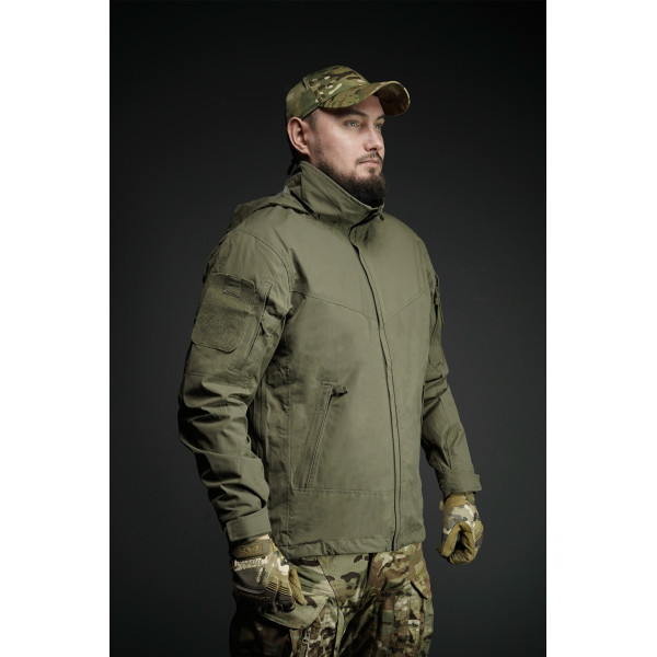 Демисезонная тактическая куртка YINREN Delta Eagle Gen 3 из рип-стопа, олива