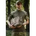 Полевой раскладной каремат пиксель с наполнителем
