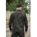 Рубашка тактическая Operator 5 Twill черный мультикам на пуговицах