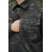 Рубашка тактическая Operator 5 Twill черный мультикам на пуговицах