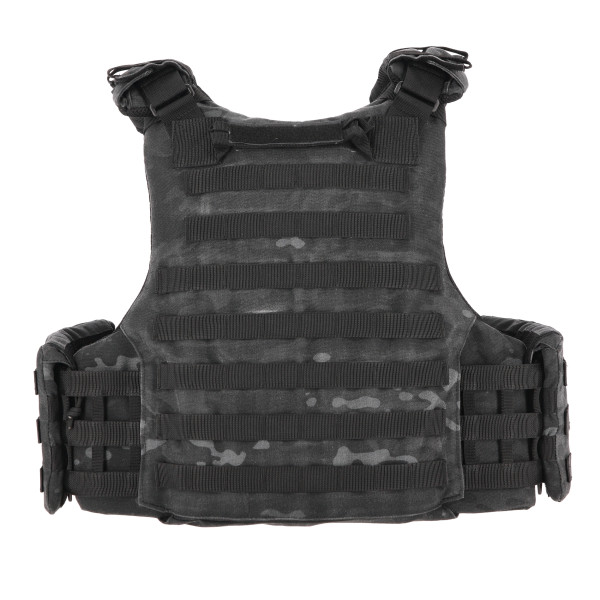 Бронежилет Modular X-1 Kiborg Черный мультикам (без подсумков)
