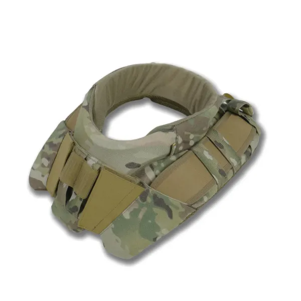 Защита шеи mod. 1 с баллистическим пакетом Militex cordura USA Multicam