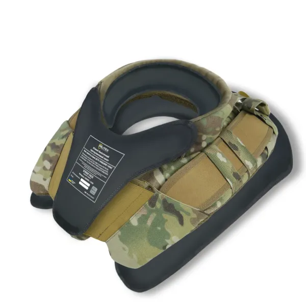 Защита шеи mod. 1 с баллистическим пакетом Militex cordura USA Multicam