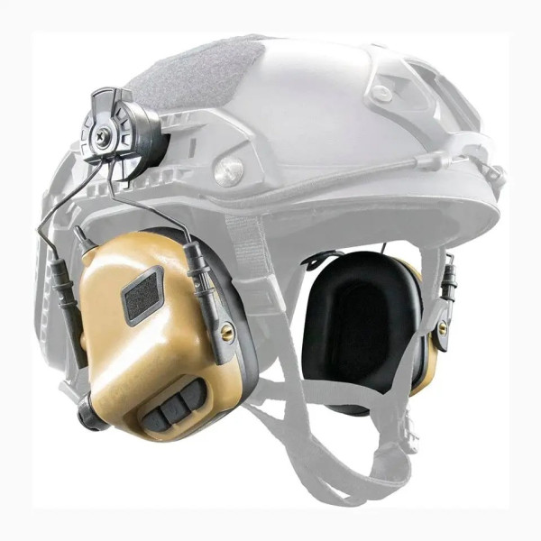 Тактические наушники EARMOR M31Н Coyote с креплением