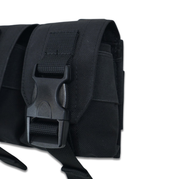 Подсумок под 2 гранаты Kiborg GU Double Mag Pouch (Черный)