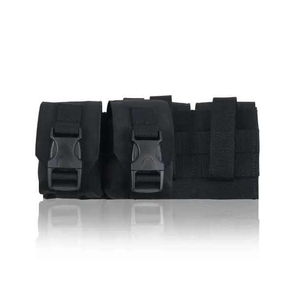 Подсумок под 2 гранаты Kiborg GU Double Mag Pouch (Черный)