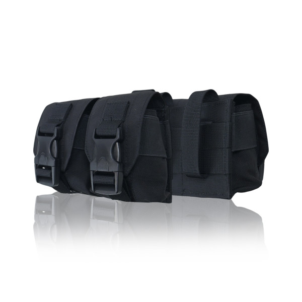 Подсумок под 2 гранаты Kiborg GU Double Mag Pouch (Черный)