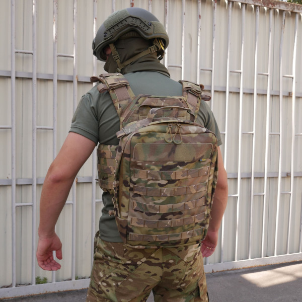 Рюкзак с MOLLE мультикам