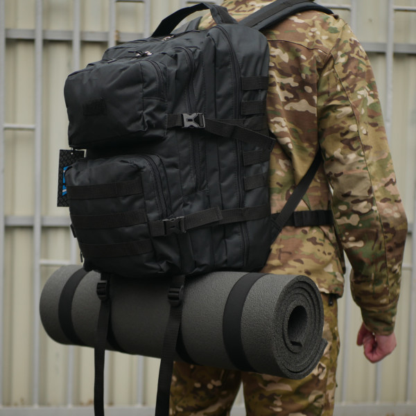 Рюкзак черный на 30л Украина
