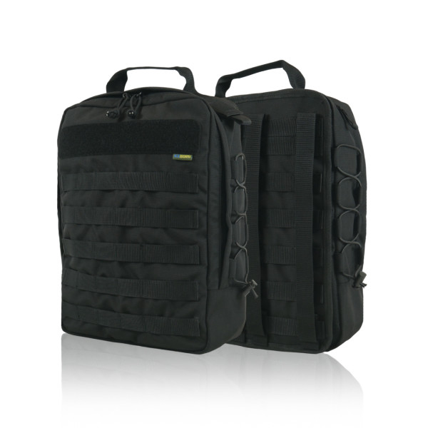 Рюкзак с MOLLE быстросъемный черный