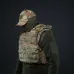 Защита шеи mod. 1 Kiborg с баллистическим пакетом Militex Multicam
