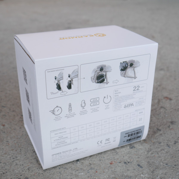 Тактические наушники EARMOR M32Н Olive с креплением