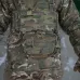 Сумка-напашник M Kiborg с баллистическим пакетом 1 класс защиты Militex GU Сordura Multicam