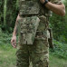 Защита паха (напашник-фартук) Militex с баллистической защитой 2 класс cordura USA Мультикам