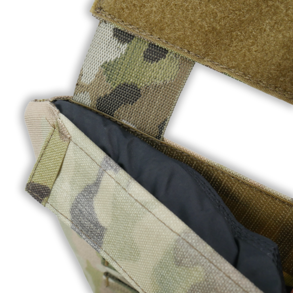 Защита паха (напашник-фартук) Militex с баллистической защитой 2 класс cordura USA Мультикам