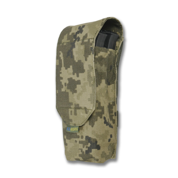 Подсумок под 2 магазина KIBORG GU Double Mag Pouch Пиксель