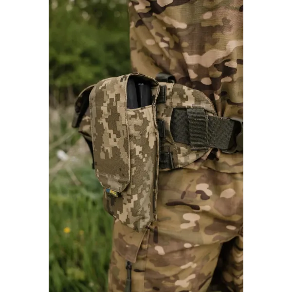 Подсумок под 2 магазина KIBORG GU Double Mag Pouch Пиксель
