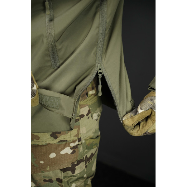 Анорак Military Stealth Army Green демисезонный для активного отдыха