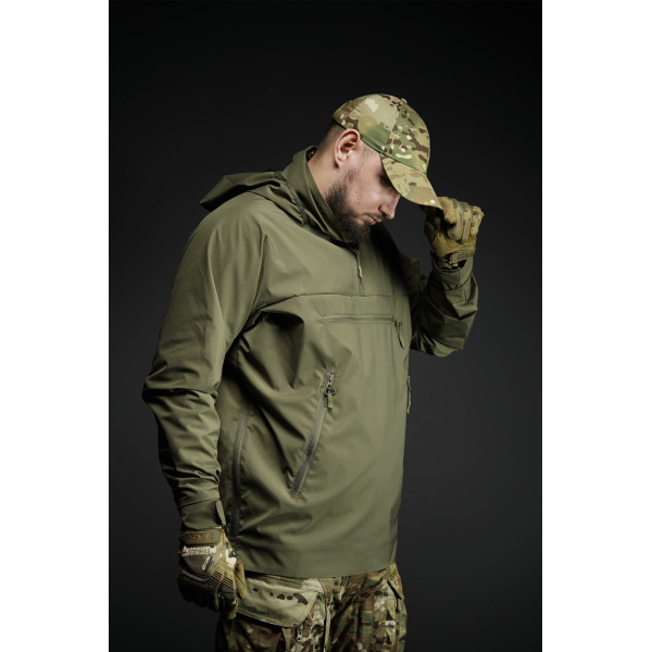 Анорак Military Stealth Army Green демисезонный для активного отдыха