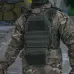 Сумка-напашник M Kiborg с баллистическим пакетом 1 класс защиты Militex GU Сordura Khaki